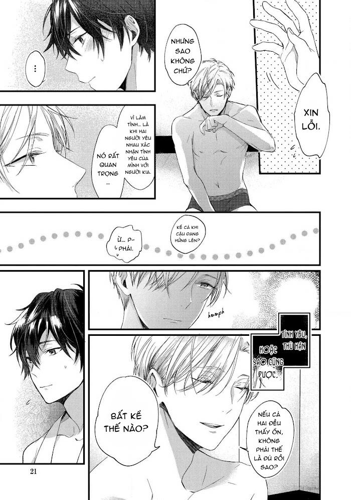 yêu là phải nói như đói thì phải ăn chapter 1 17