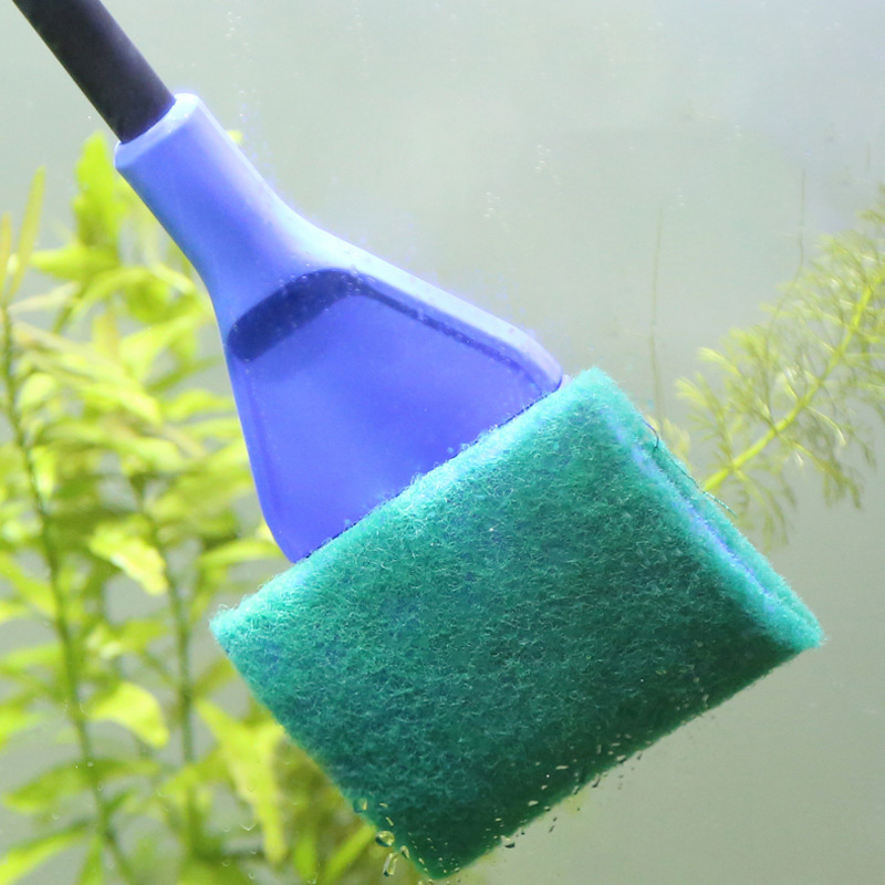 Bộ dụng cụ vệ sinh bể cá , hồ kính 5 trong 1 SX-05 S.UN.SU.N làm sạch rêu hại tảo nây tảo xanh, vợt cá, san cát và đất nền