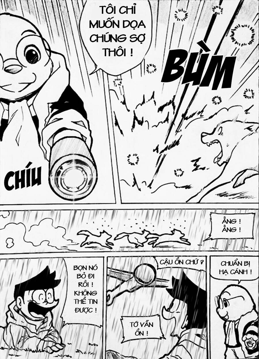 doraemon fan-made : nobita và cuộc phiêu lưu đến hòn đảo bị mất chapter 10 11