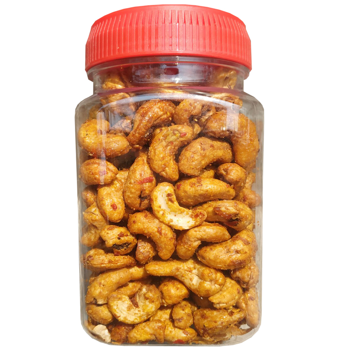 COMBO 4 HŨ HẠT ĐIỀU RANG TỎI ỚT HIỆU SKFOOD- MỖI HŨ 250G