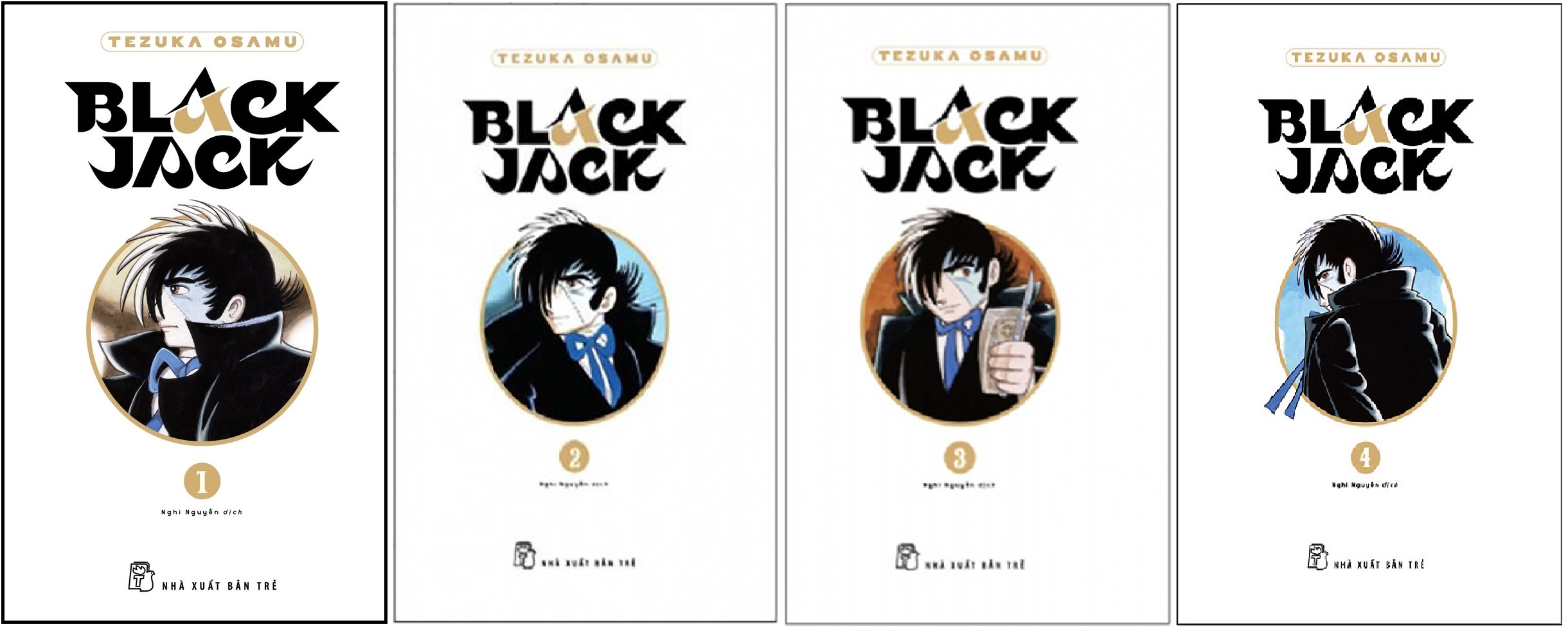 Combo 4 Cuốn Black Jack: 1 + 2 + 3 + 4 ( Bìa Cứng )