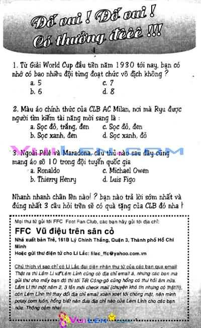 vũ điệu trên sân cỏ - fantasista chapter 3 181