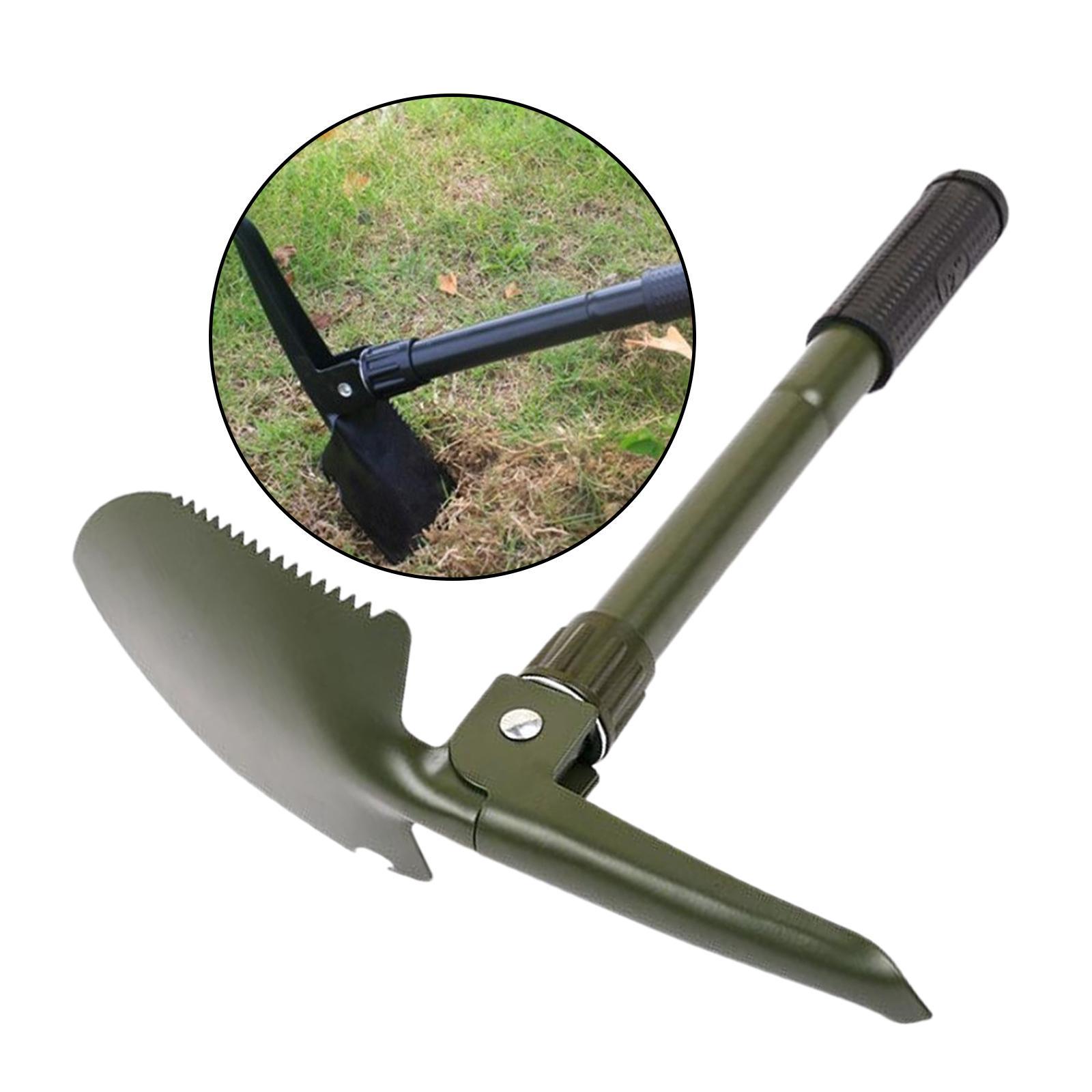 Protable Folding Shovel Survival Spade Garden Camping Fishing