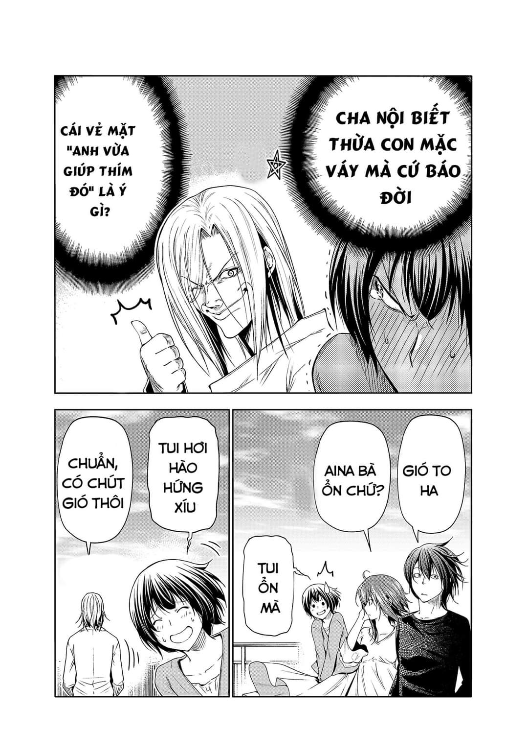 cô gái thích lặn - grand blue chapter 82 18
