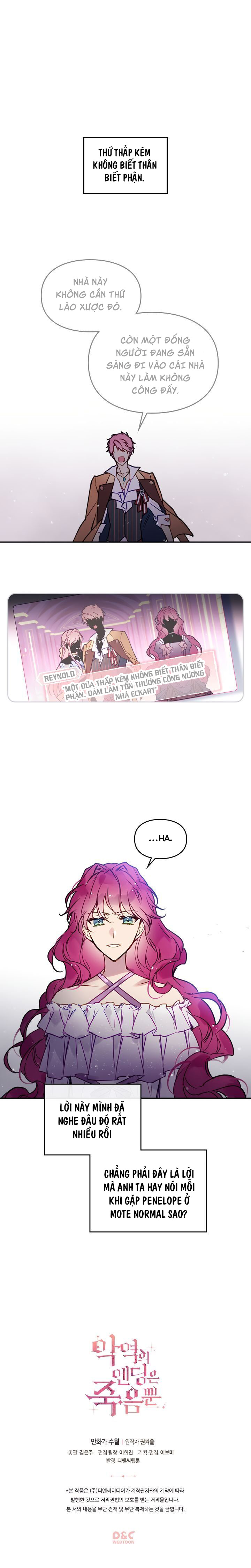 kết thúc của nhân vật phản diện chỉ có thể là cái chết chapter 10 12