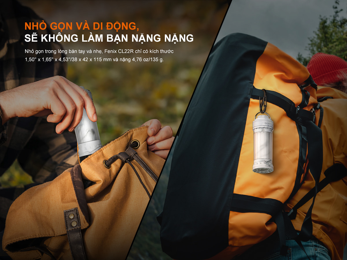 Đèn pin đa năng Fenix CL22R
