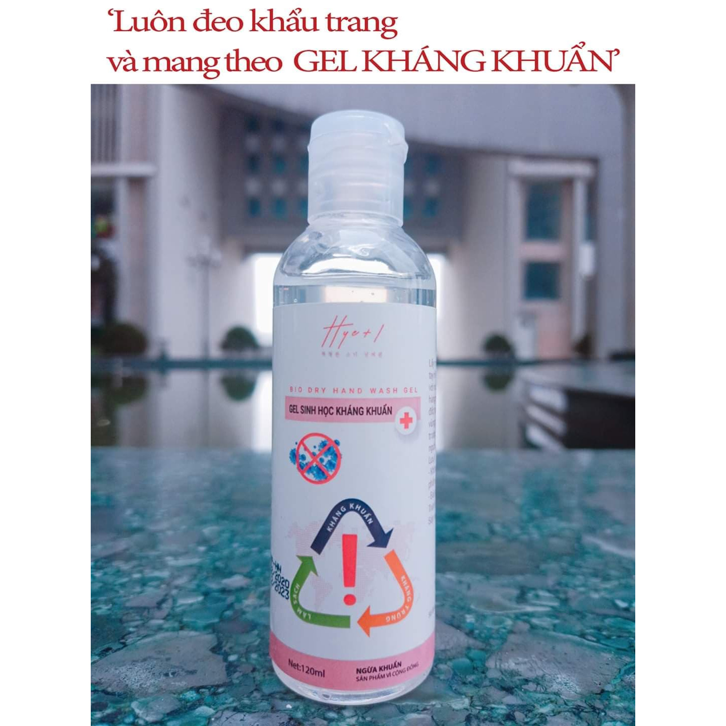 Rửa Tay Khô Sinh Học Kháng Khuẩn BIO DRY HAND WASH GEL 125 ml