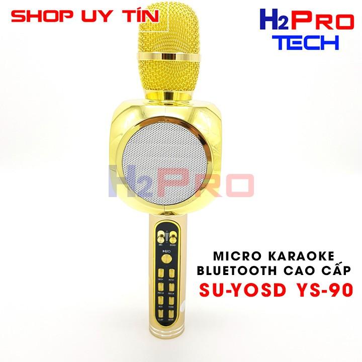 MIC KARAOKE BLUETOOTH CAO CẤP SU-YOSD YS-90 KÈM LOA SANG TRỌNG, MIC HÚT, ÂM THANH HAY