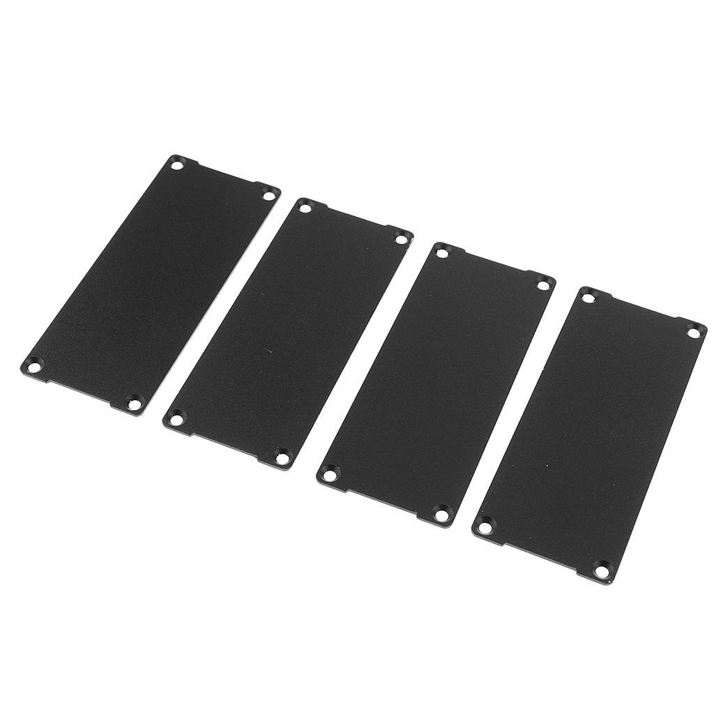 2x Aluminum Alloy Instrument Shell Electric Enclosure Box DIY 97X40X150mm