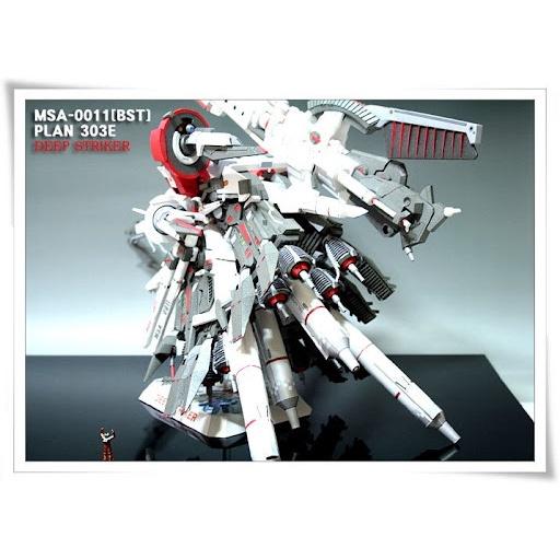 Mô hình giấy 3D Gundamm 303E - Deep striker