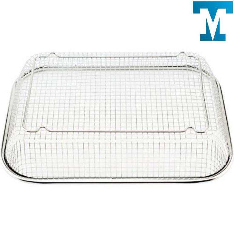 Rổ lưới inox, rổ vuông, rổ inox