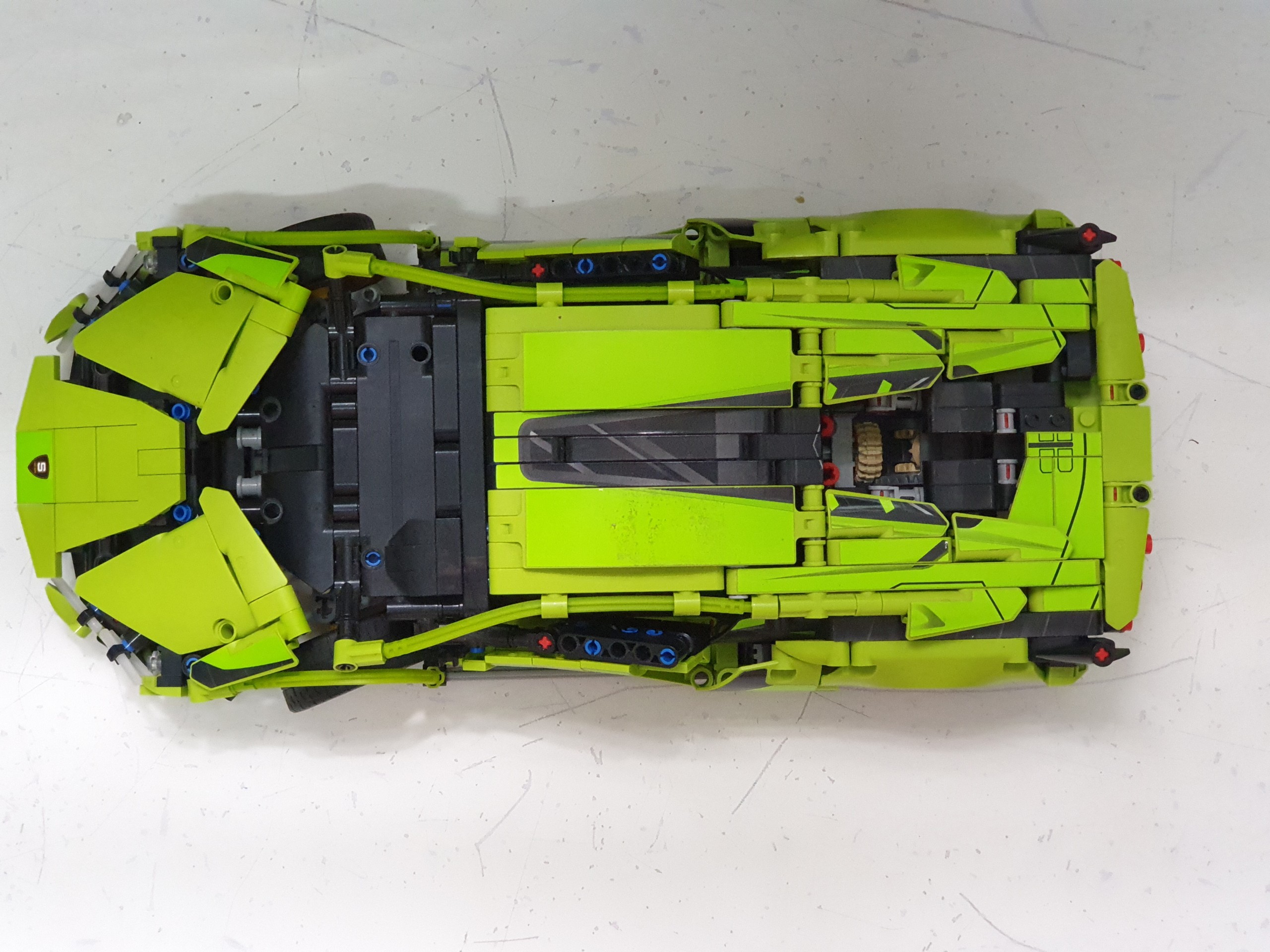 Đồ chơi lắp ghép mô hình Xe Lamborghini Green - SY8600