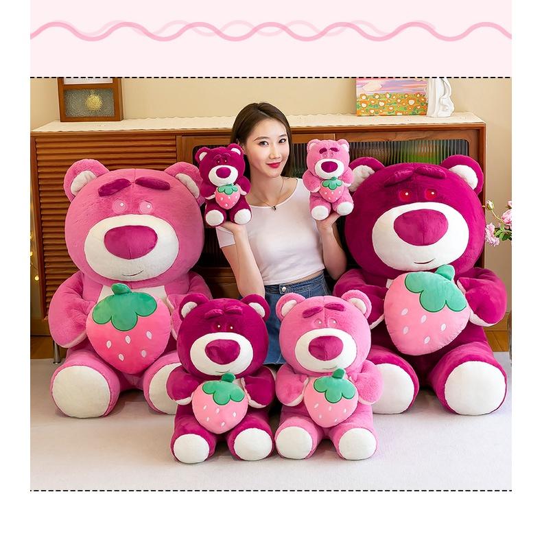 Gấu bông Lotso ôm dâu - mẫu mới - QCCC