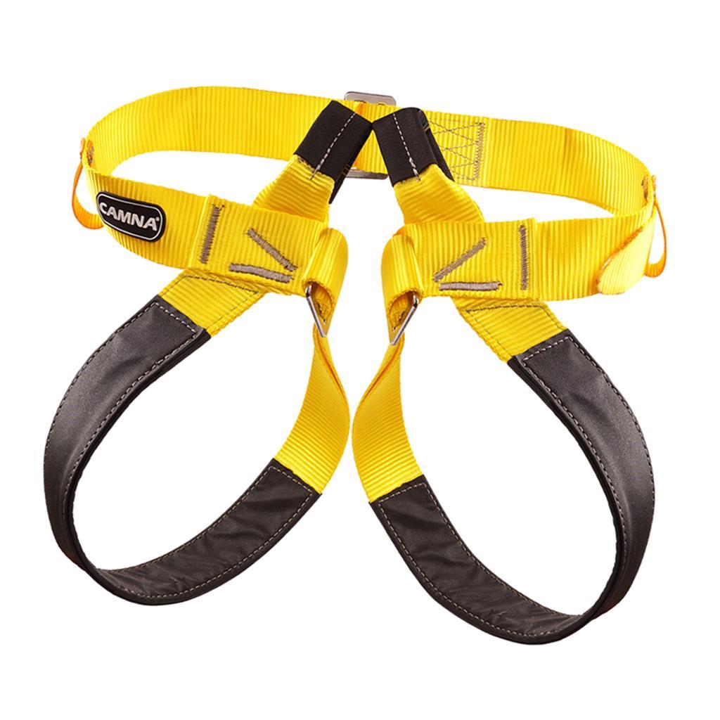 Outdoor Rock Climbing Caving Safety Harness Half Body Waist Leg Protect Belt