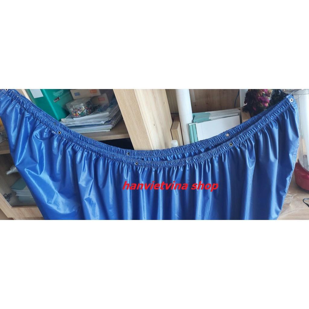 Áo vệ sinh máy lạnh đuôi dài 2,5m- giá tận gốc - màu xanh bích