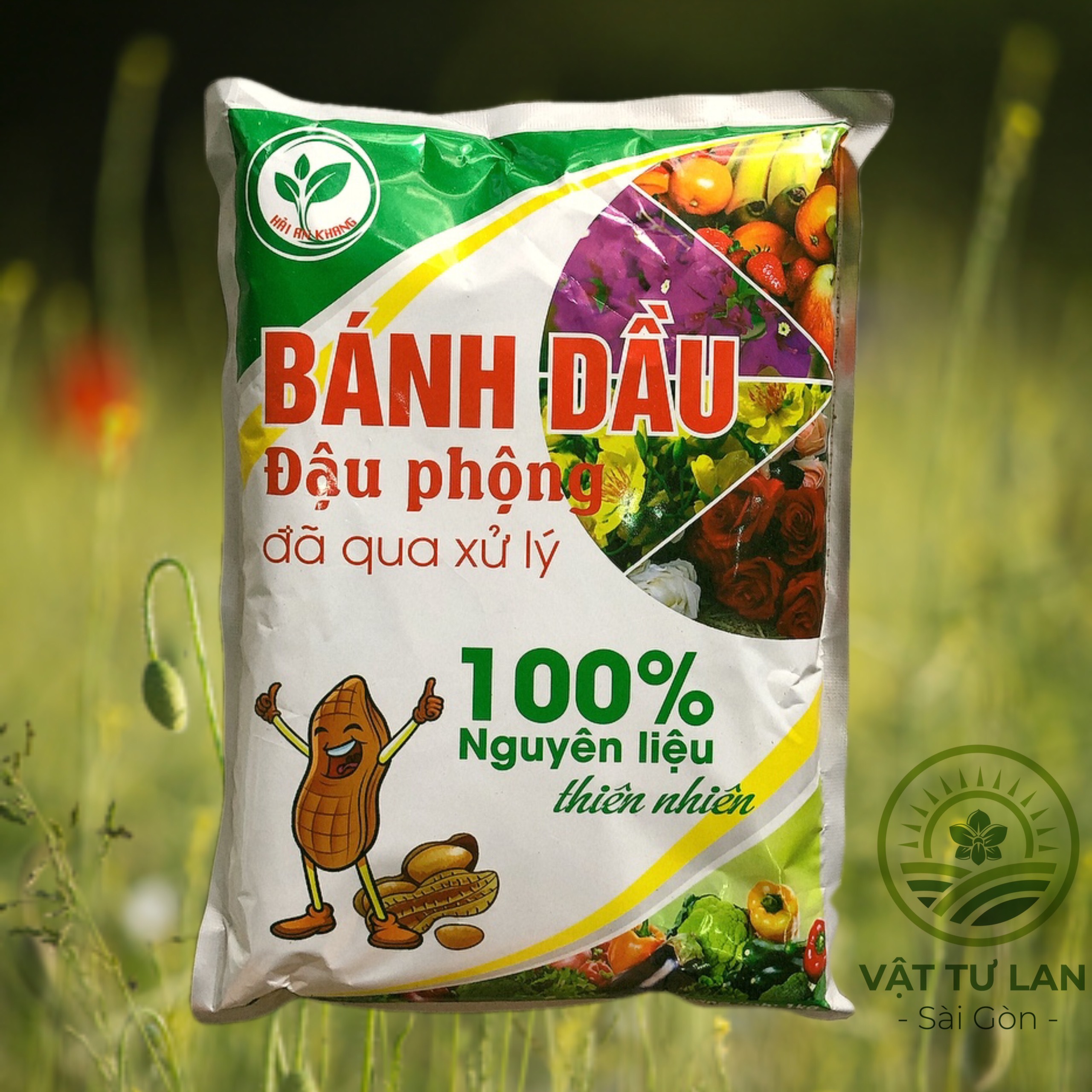 Phân Bánh dầu đậu phộng đã qua xử lý 100% đến từ thiên nhiên