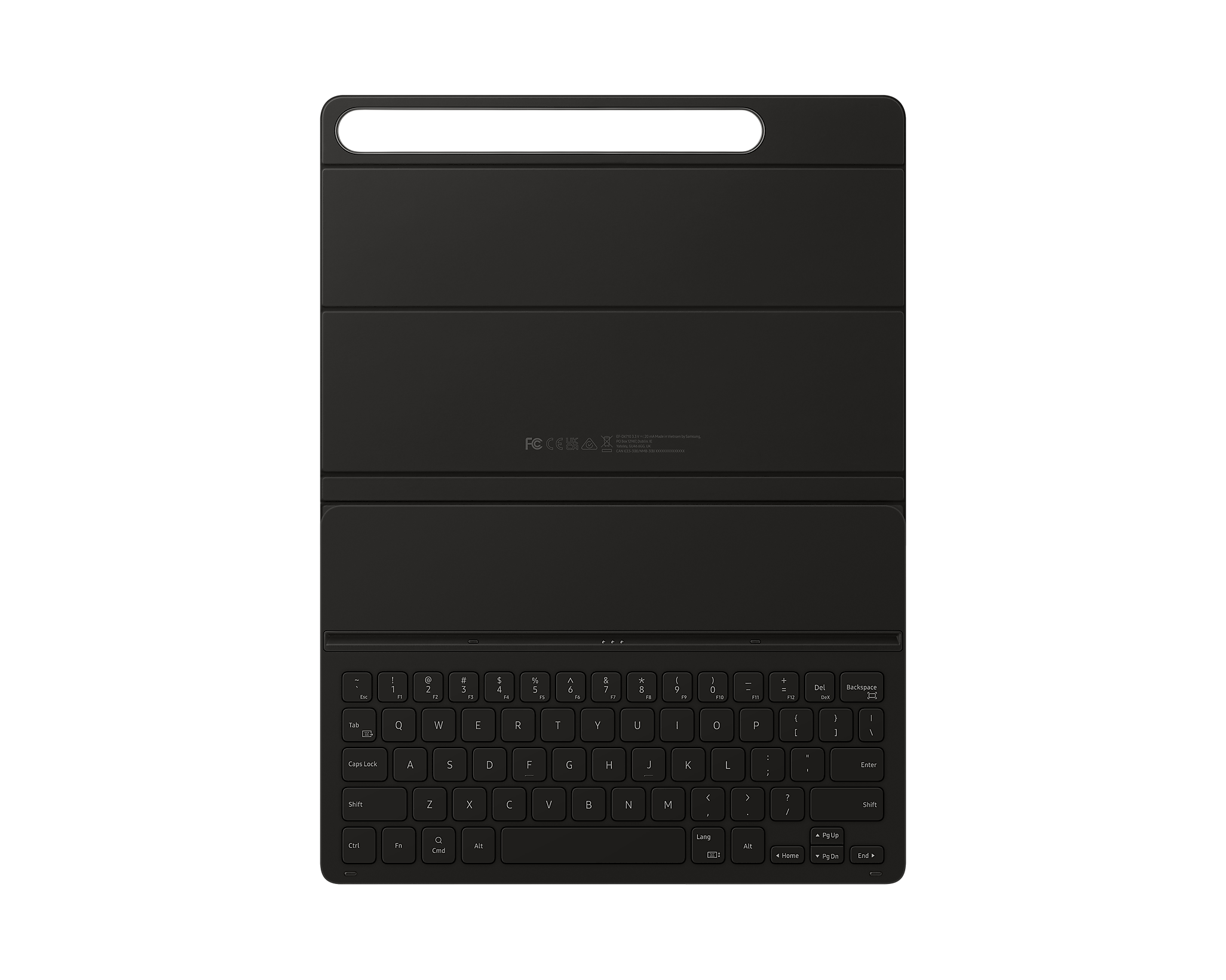 Bao da kèm bàn phím Samsung Galaxy Tab S9+ - Hàng Chính Hãng