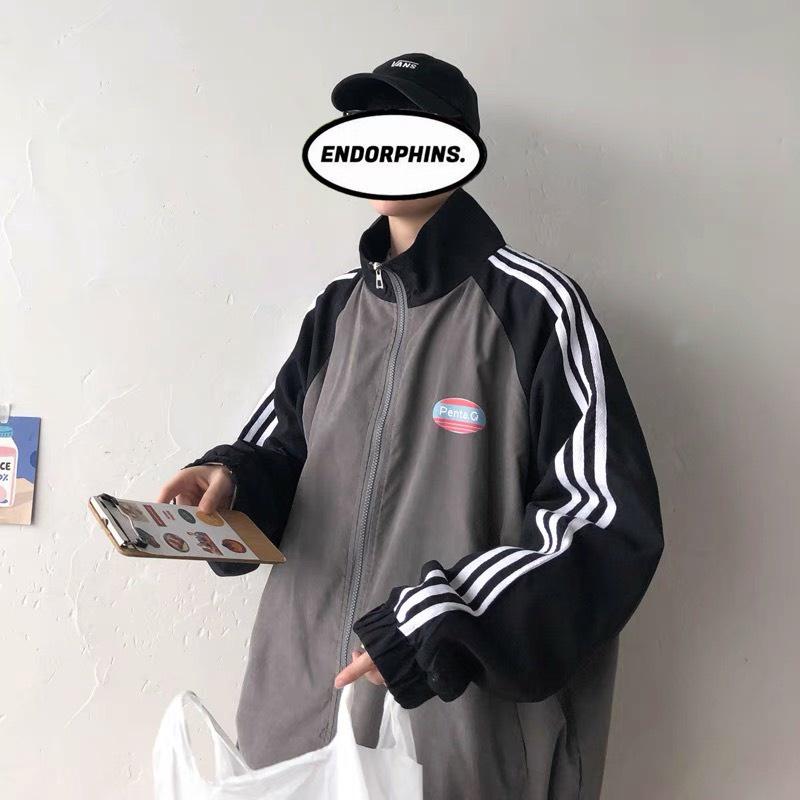 Áo khoác bóng chày form rộng vải dù cao cấp ️Áo Khoác Dù 2 Lớp PENTA.Q Ulzzang Nam Nữ Unisex Form Rộng Bomber Jacket