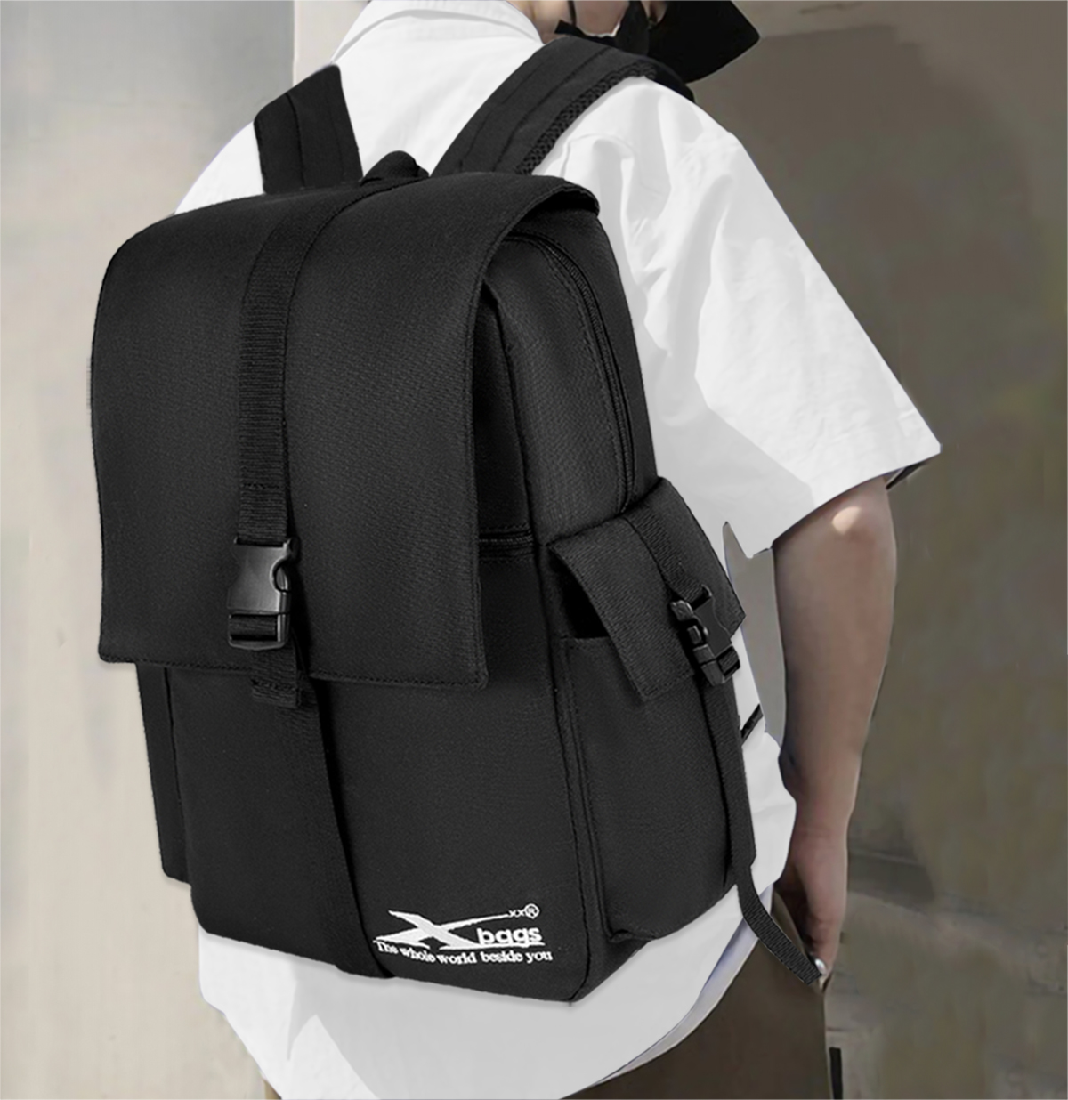Balo laptop thời trang công sở, balo đi học cá tính Xbags Modern