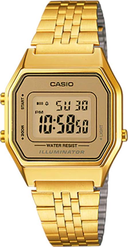 Đồng hồ nữ dây kim loại Casio LA680WGA-9DF