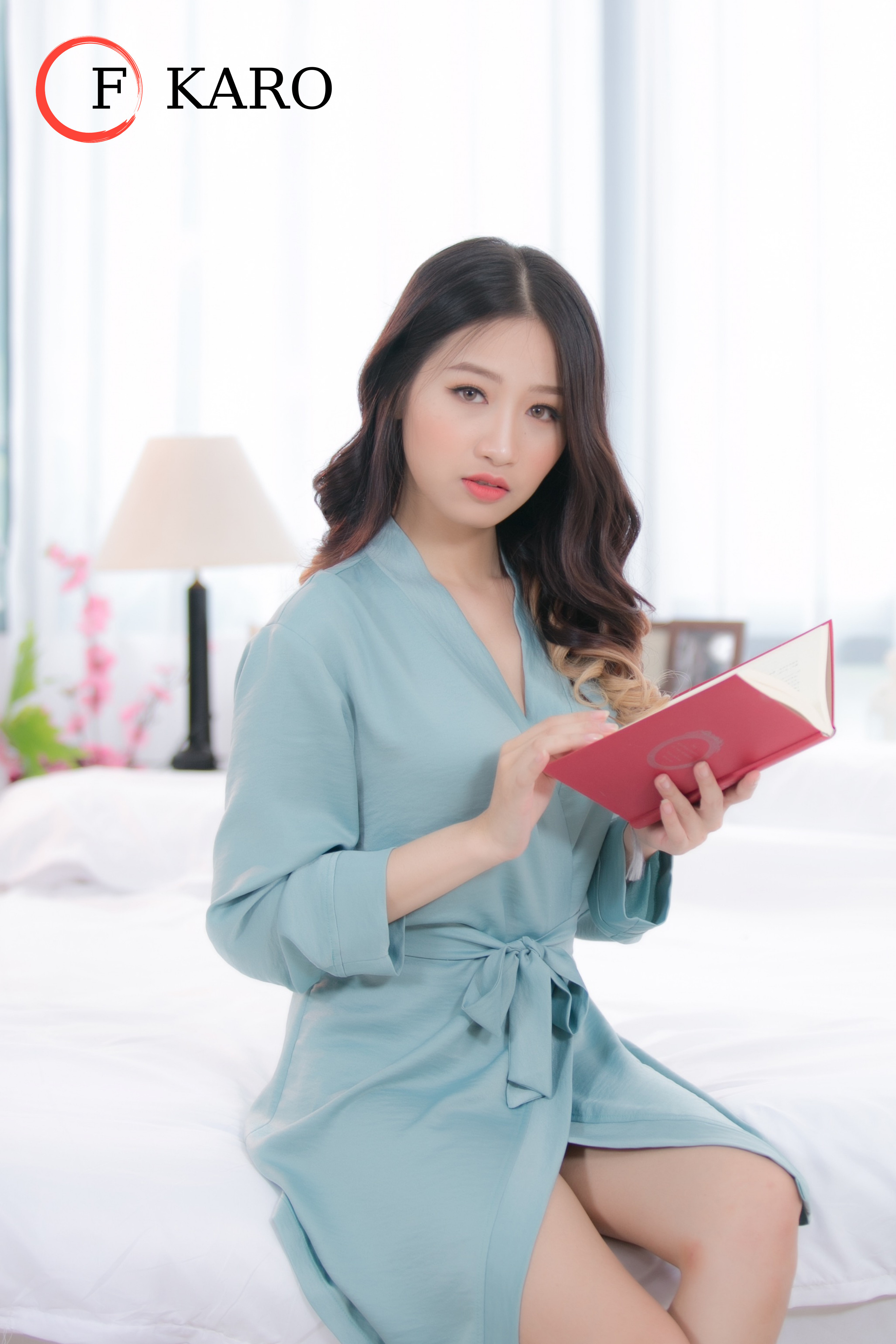 ÁO KHOÁC NGỦ KIMONO - LỤA SATIN - FKARO