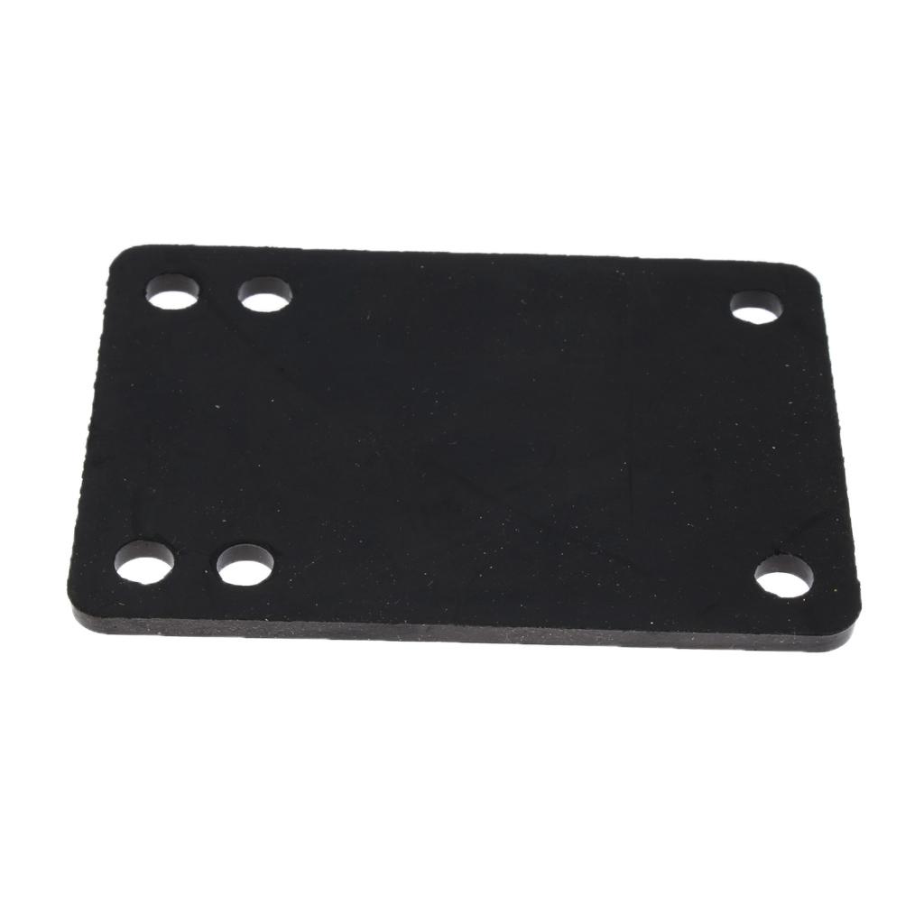 2pcs 3mm Riser Pads + 8 Sets 29mm Screws Skateboard Longboard Hardware Sets