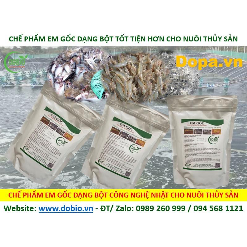 CHẾ PHẨM SINH HỌC MEN VI SINH EM GỐC DẠNG BỘT MỚI ĐẬM ĐẶC TÚI 500G TIỆN TỐT HƠN