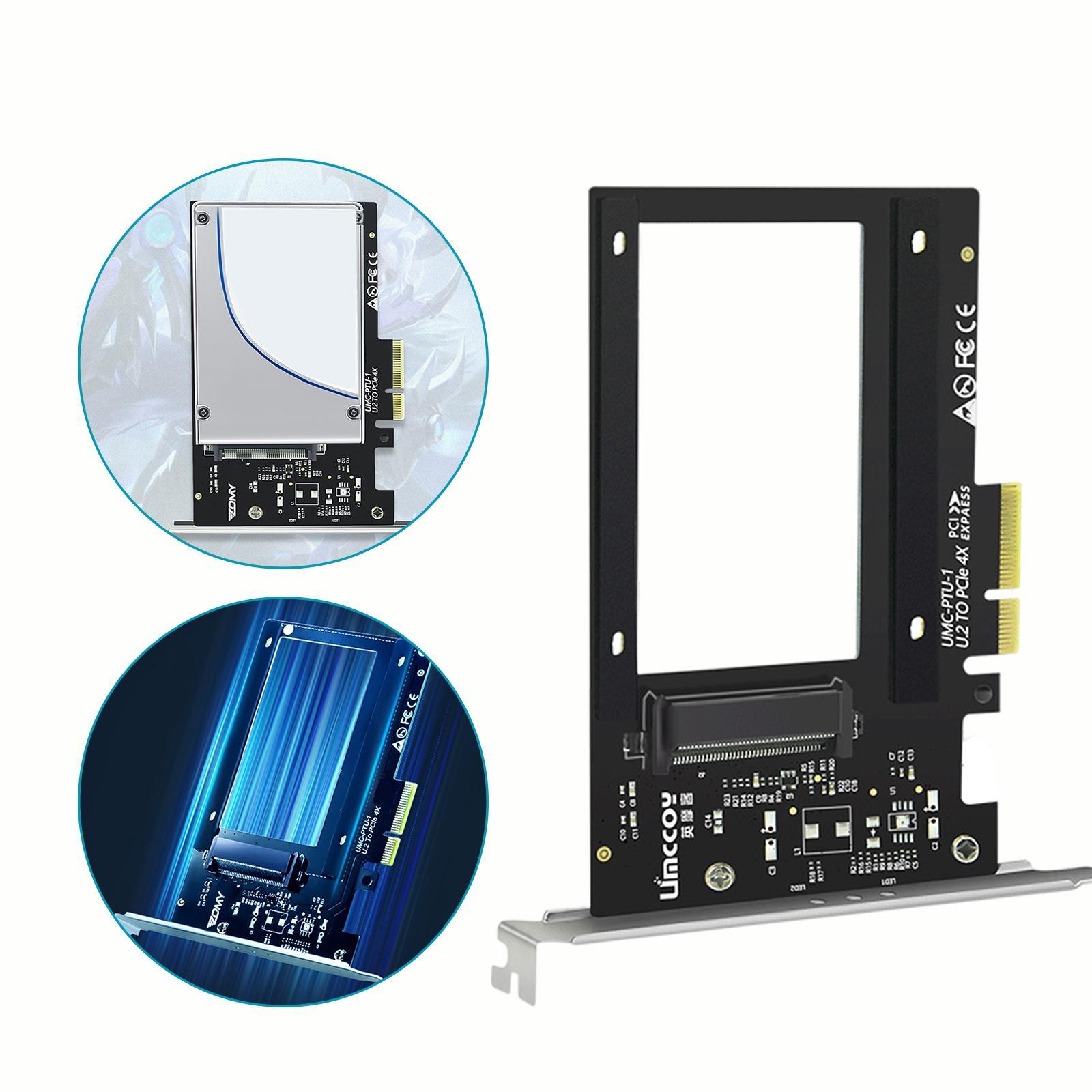 U.2 to X4 3.0 Adapter SFF-8639 Adapter U.2 Port