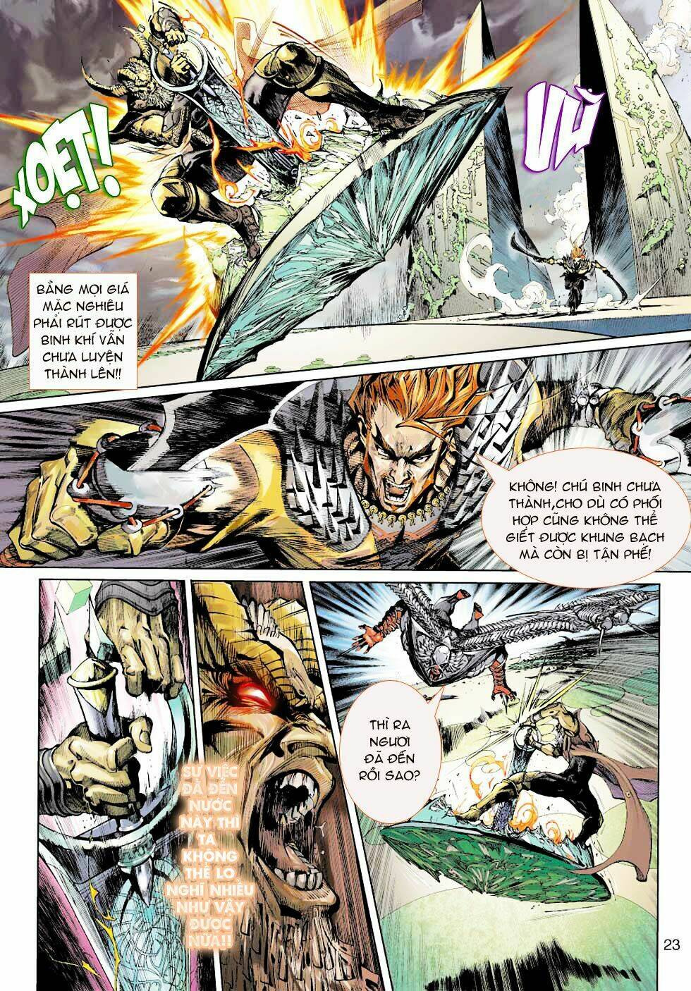 thần binh 4 chapter 1 22