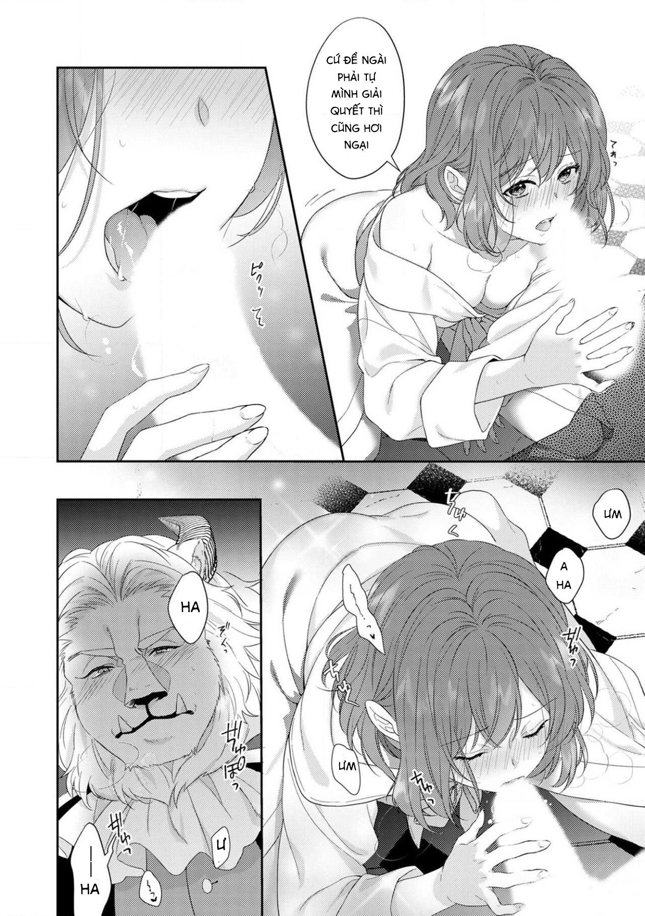 cô gái trinh trắng và quái thú chapter 3.2 3