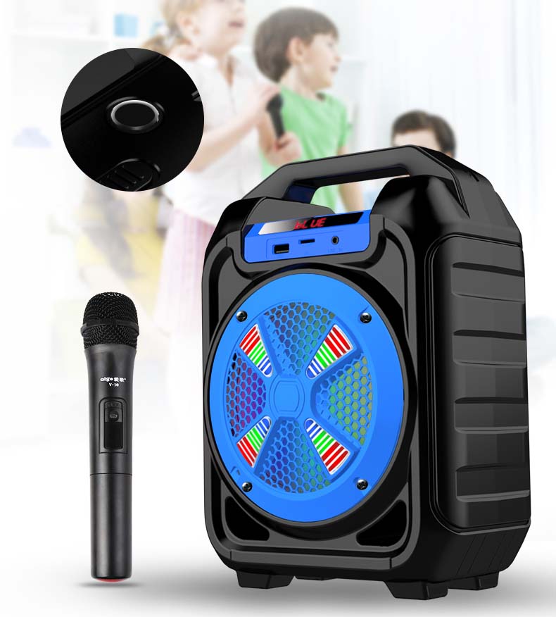 Loa Bluetooth Xách Tay Đa Năng B302 Hỗ Trợ Hát Karaoke, Nghe Nhạc Từ USB, thẻ nhớ