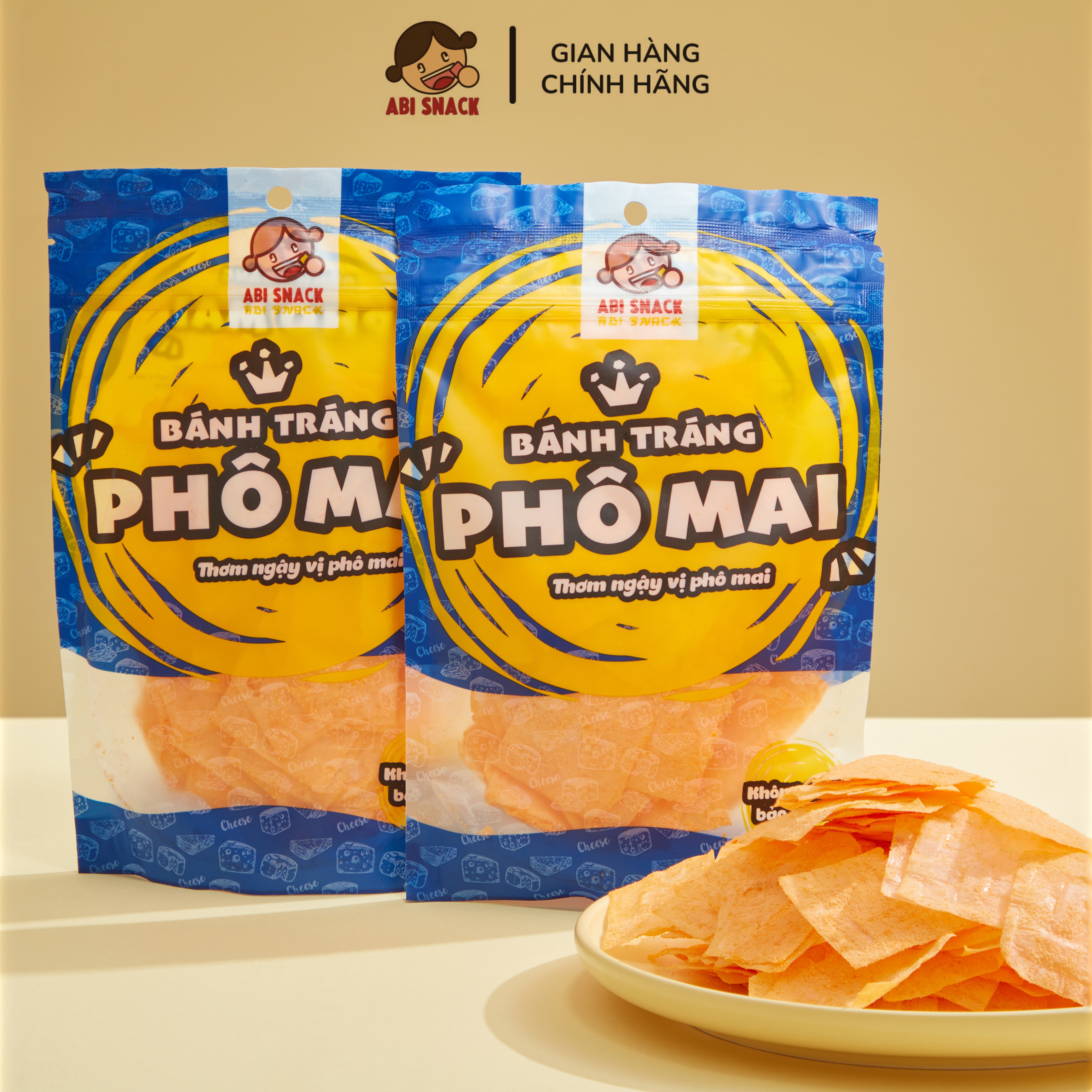 BÁNH TRÁNG PHÔ MAI HOT SIÊU PHẨM ĂN VẶT ABI SNACK