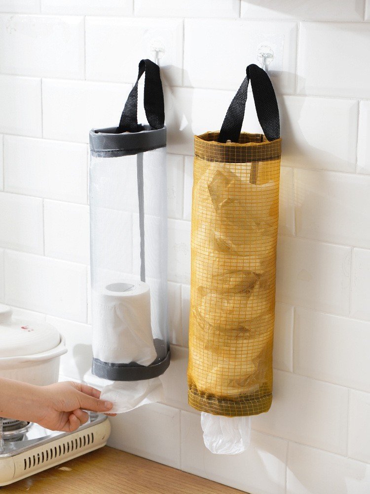 GIỎ ĐỰNG TÚI NILON giúp trữ bao nilong gọn gàng tái sử dụng lại bịch nilon tiện lợi