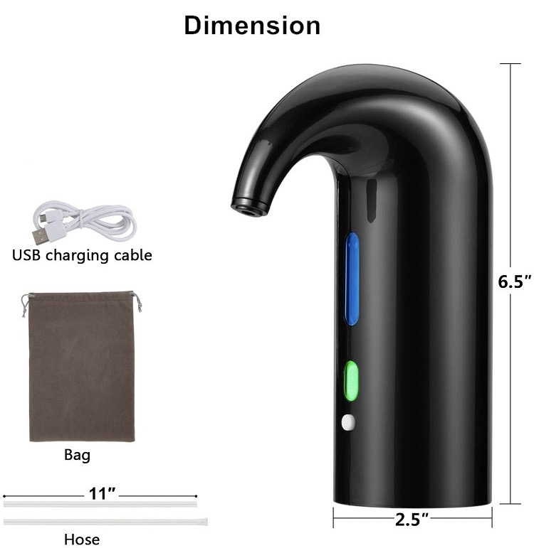 Máy rót vang tự động điện tử dùng sạc USB SUNWAY