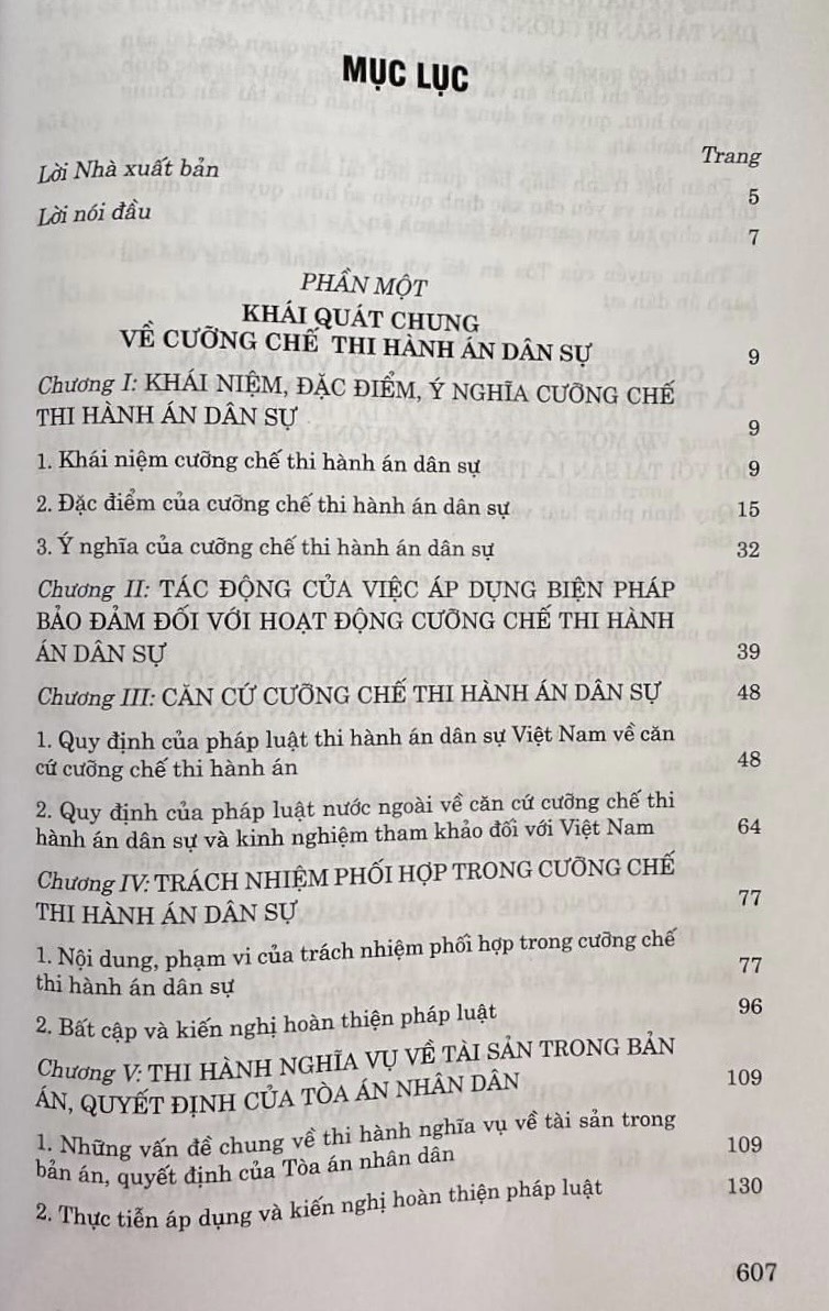 Pháp luật về cưỡng chế thi hành án dân sự