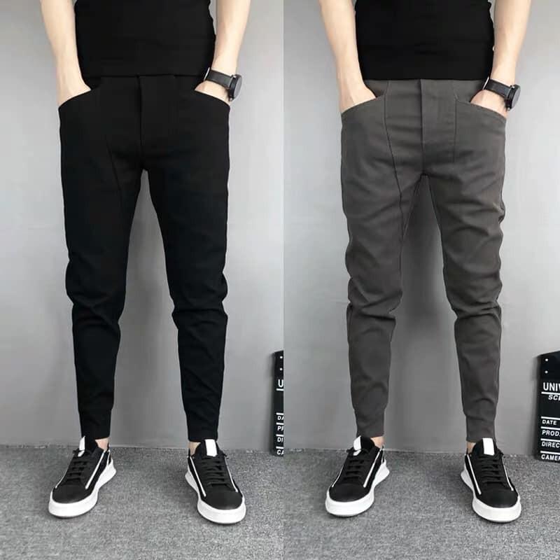 Quần JOGGER túi trước vải kaki năng động phong cách Hàn Quốc full size - TSSTORE95