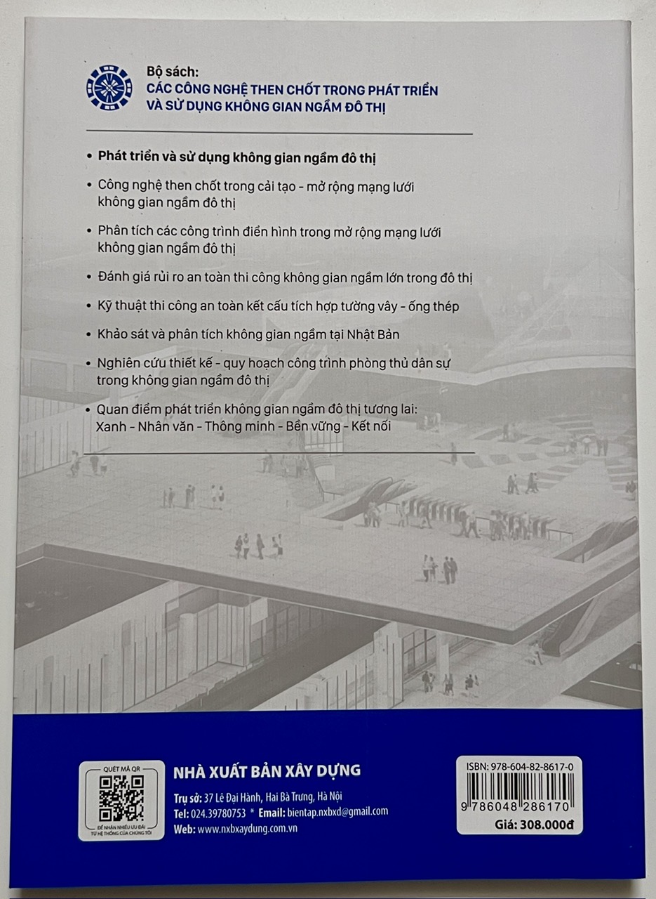 Sách - Phát Triển Và Sử Dụng Không Gian Ngầm Đô Thị