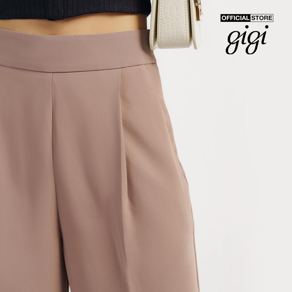 GIGI - Quần culottes nữ xếp li Deep Pleat G3206T211315