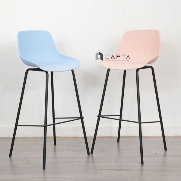 Ghế quầy bar thân nhựa CB01001-S Nội thất Capta
