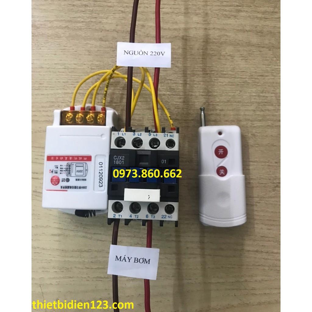Công tắc điều khiển từ xa cho máy bơm nước 500 mét - 1000 mét cho máy bơm
