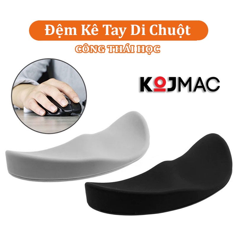 Kê Tay Chuột Công Thái Học Pad Mouse Wrist Rest ( Lót Chuột Silicon Miếng Đệm Đỡ  Cổ Tay Chống Mỏi Chơi Game Siêu Êm Hàng Chính Hãng )