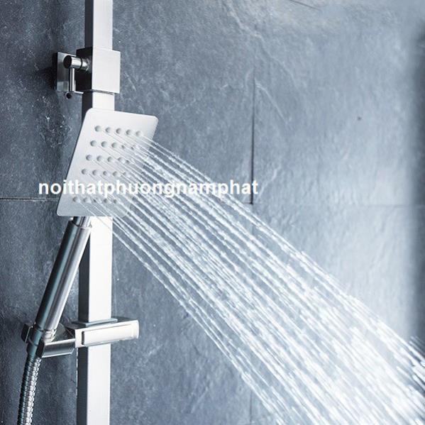 Tay Sen Tắm INOX 304 Chuẩn cao cấp TS 01 Không Dây HÀNG LOẠI 1 BAO ĐỔI MỚI 1 NĂM TAY SEN VUÔNG