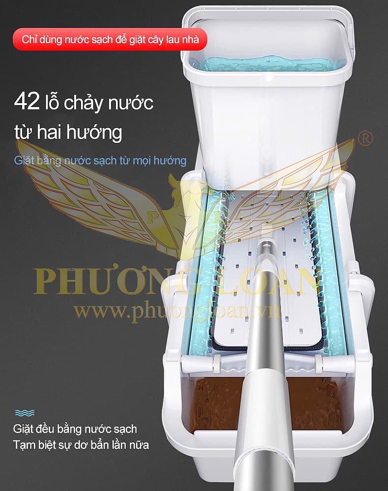 Bộ lau nhà 360 Nhật Bản