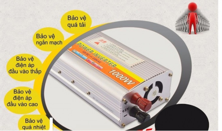 Bộ đổi điện SDA-1000w 3