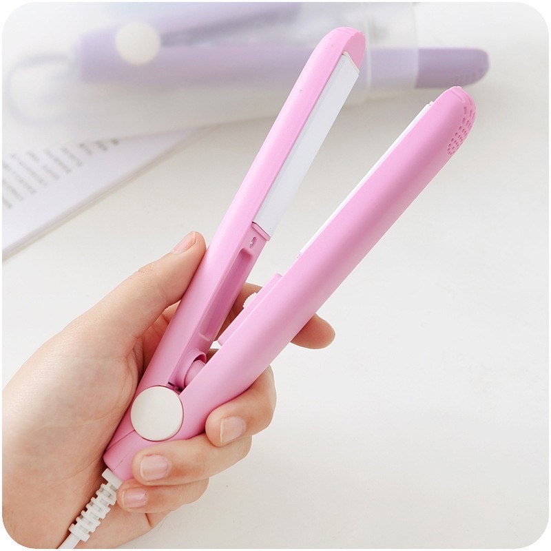 Máy duỗi tóc mini có hộp ,máy ép tóc cầm tay , nhỏ gọn tiện lợi khi đi du lịch rất tiện lợi