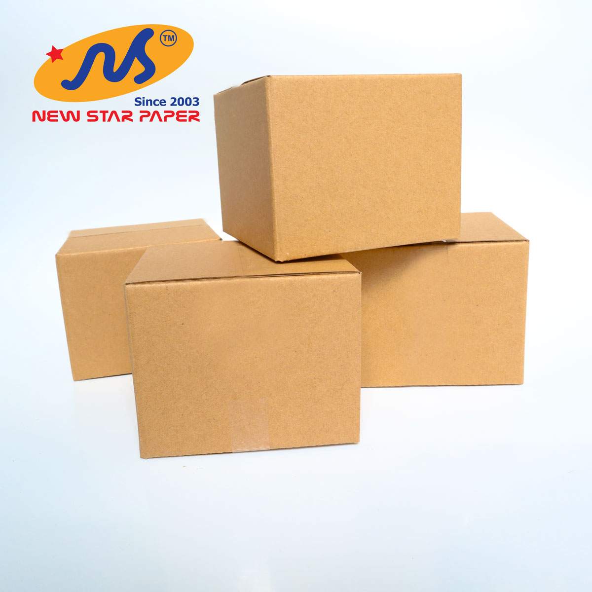 10x10x8 - Combo 20 hộp giấy gói hàng, hộp carton