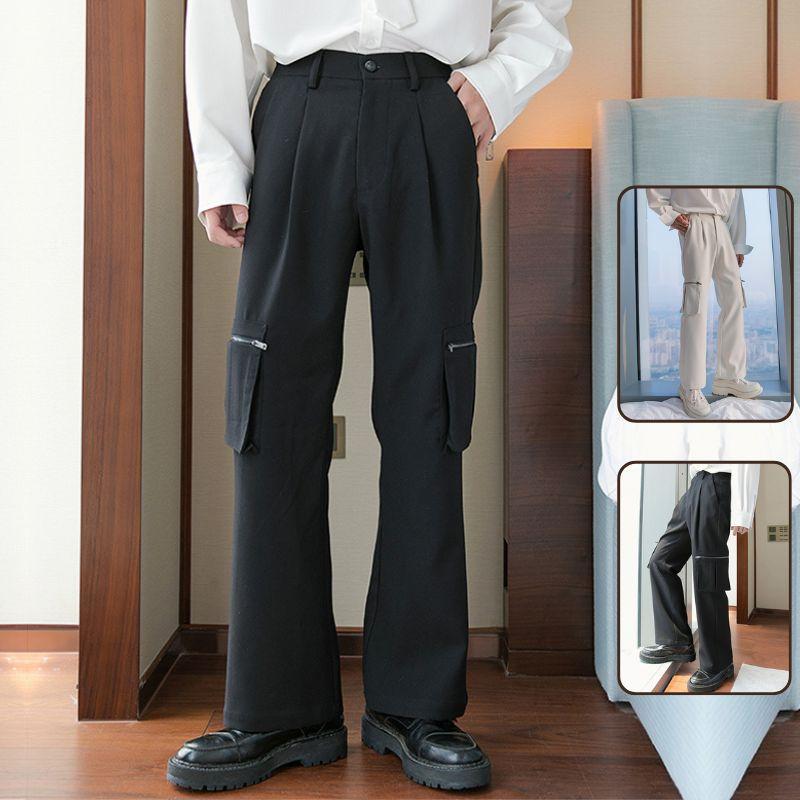 Quần Dài Nam Trơn Basic Khóa Túi Hộp Phong Cách Thể Thao Thời Trang Zenkonu QUAN NAM 138