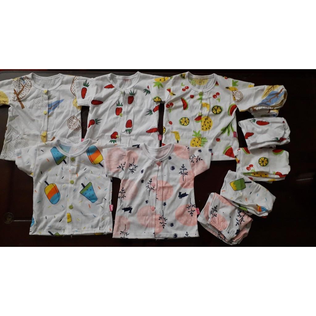 Set 5 bộ quần áo cộc tay cotton Cater cực xinh cho bé (Hàng Việt Nam)