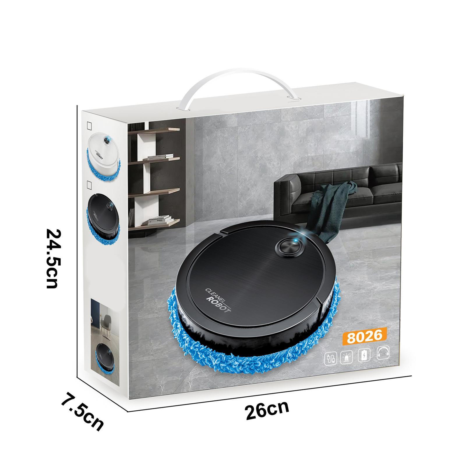 Intelligent Mopping Robot Cleaner Dry Wet Automatic Cleaning Washing Cloth Sweeping Machine for Floor Marbles Tiles Carpet Household Sweeper