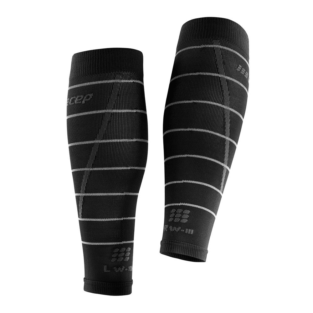 Bó Bắp Chân CEP Reflective Calf Sleeves - Đen - III